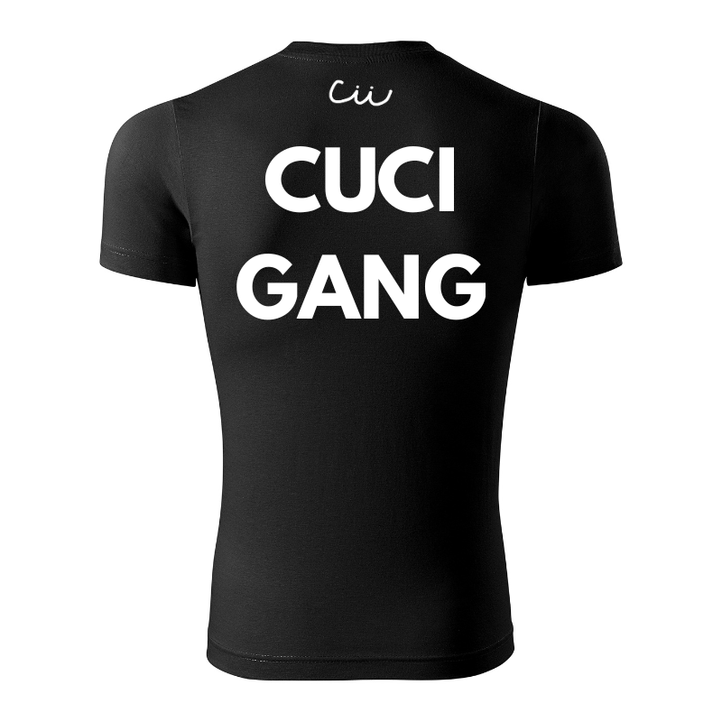 CUCI GANG SCRIPT TEE – BLACK 🖤